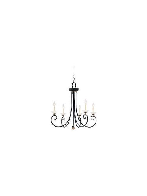 Sea Gull Lighting 3139-85 5-Lamp 60 W 120 Volt Gold Patina Steel Candelabra Torpedo Chandelier Sea Gull Lighting 3139-85 5-Lamp 60 W 120 Volt Gold Patina Steel Candelabra Torpedo Chandelier