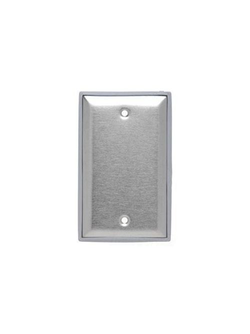 Product image for Pass & Seymour WP13-FS 1-Gang Blank Gasketed Weatherproof Device Box Cover