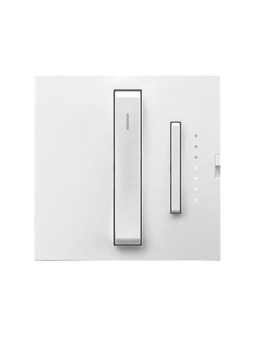 Product image for Pass & Seymour ADWR700MMTUW2 700 W 3-Wire White Incandescent/Halogen/Fluorescent Wireless Whisper Dimmer