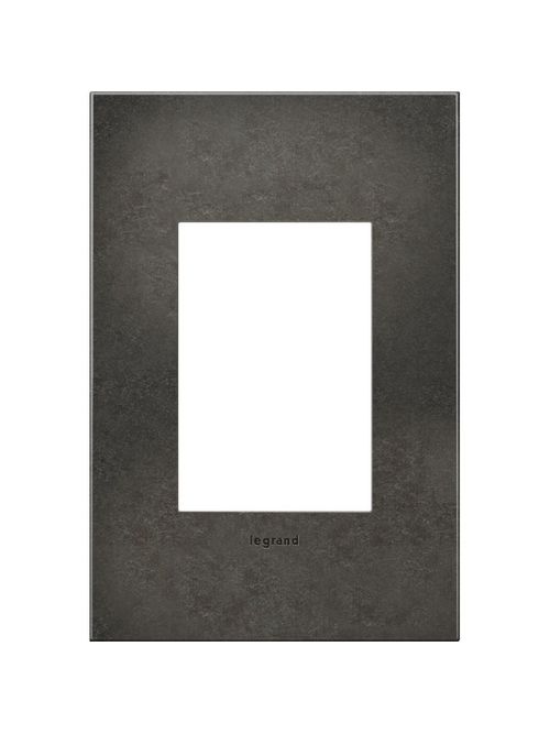 Product image for Pass & Seymour AWC1G2-DP4 1-Gang 2-Module Wall Plate - Dark Burnished Pewter