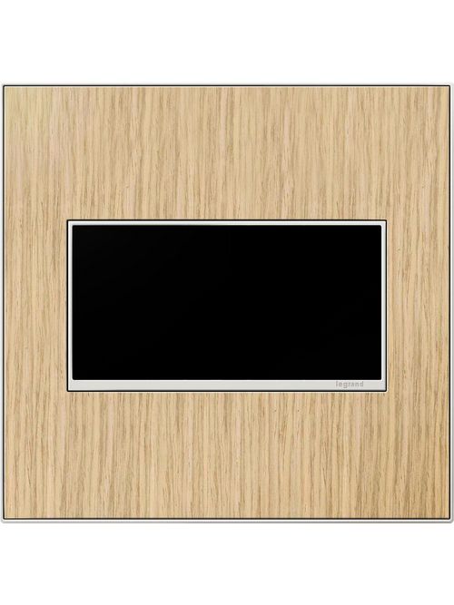 Product image for Pass & Seymour AWM2G-FH4 2-Gang 2-Module Wall Plate - French Oak