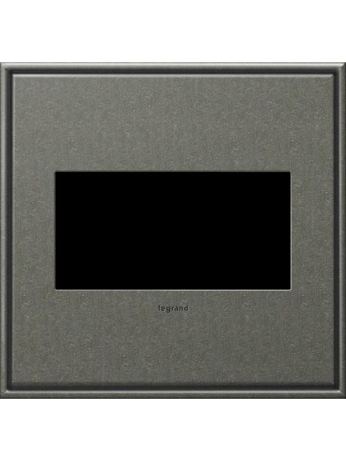 Product image for Pass & Seymour AWC2G-BP4 2-Gang 2-Module Wall Plate - Burnished Pewter
