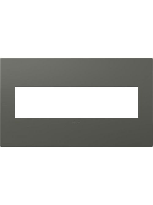 Product image for Pass & Seymour AWP4G-MO4 4-Gang 2-Module Wall Plate - Moss Grey