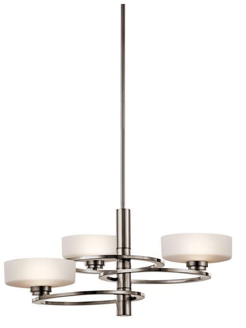 Product image for Kichler 43364CLP Chandelier 3Lt Haloge