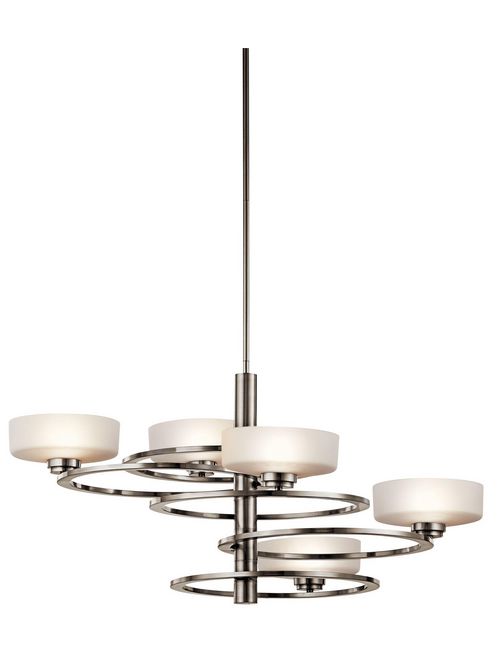 Product image for Kichler 43365CLP Chandelier 5Lt Haloge