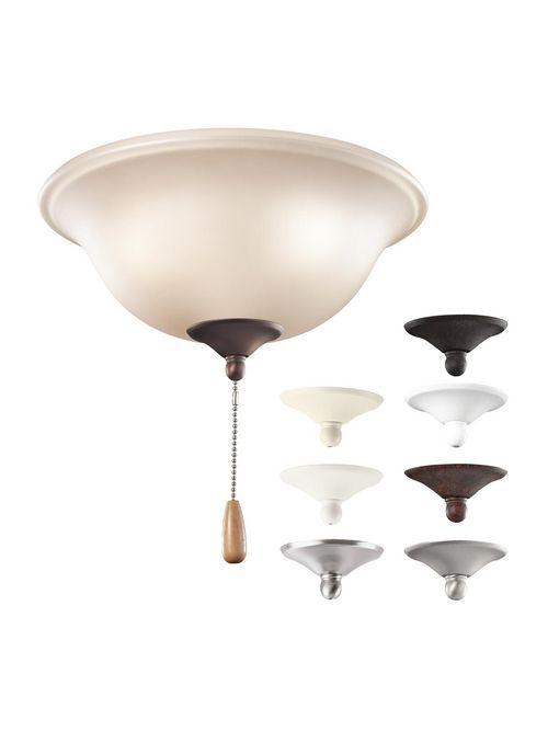 Product image for Kichler 338508MUL Bowl 3 Light