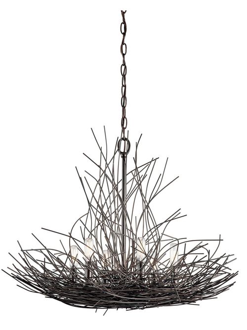Product image for Kichler 42888OZ Chandelier 6Lt