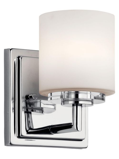Product image for Kichler 45500CH Wall Sconce 1Lt Haloge