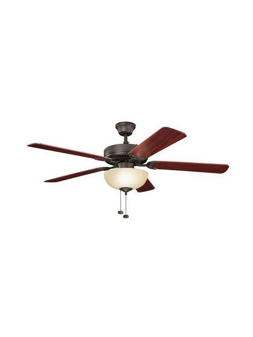 Product image for Basics Select 52" Light Ceiling Fan - Satin Natural Bronze