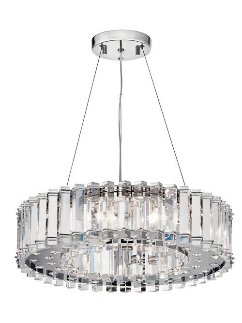 Product image for Kichler 42195CH Pendant 8Lt Halogen