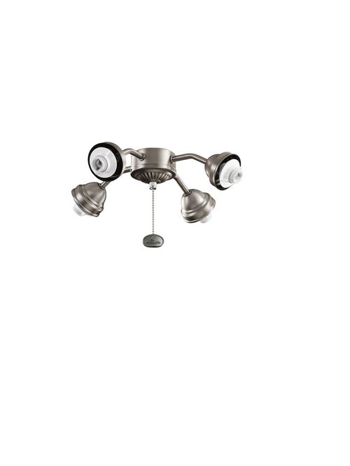 Product image for Kichler 350102AP 4 Light Bent Arm Fitt