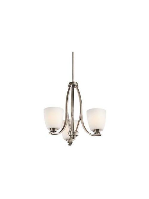 Product image for Kichler 42556BPT Chandelier 3Lt