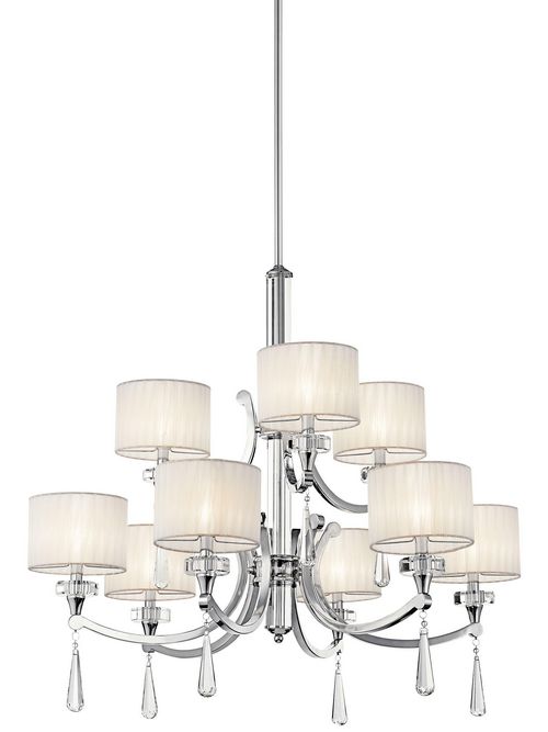 Product image for Kichler 42633CH Chandelier 9Lt