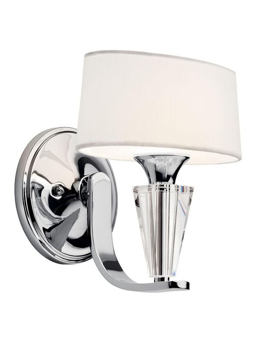 Product image for Kichler 42028CH Wall Sconce 1Lt