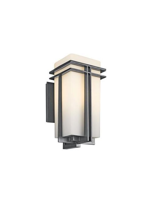 Product image for Kichler 49202BKFL Outdoor Wall 1Lt Flu
