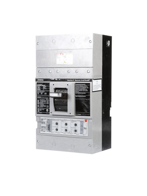 Siemens Industry SHND69120ANGT 3-Pole 600 VAC 1200 Amp 50 kA Electronic Molded Case Circuit Breaker Siemens Industry SHND69120ANGT 3-Pole 600 VAC 1200 Amp 50 kA Electronic Molded Case Circuit Breaker