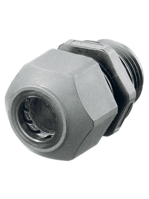 Hubbell Wiring Devices SEC75GA 3/4 Inch Threaded 0.45 to 0.71 Inch Gray Non-Metallic Low Profile Cord Connector Hubbell Wiring Devices SEC75GA 3/4 Inch Threaded 0.45 to 0.71 Inch Gray Non-Metallic Low Profile Cord Connector