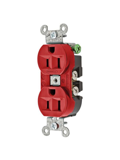 HCI 5262R RCPT, DUP SB, HUBPRO, 15A HCI 5262R RCPT, DUP SB, HUBPRO, 15A