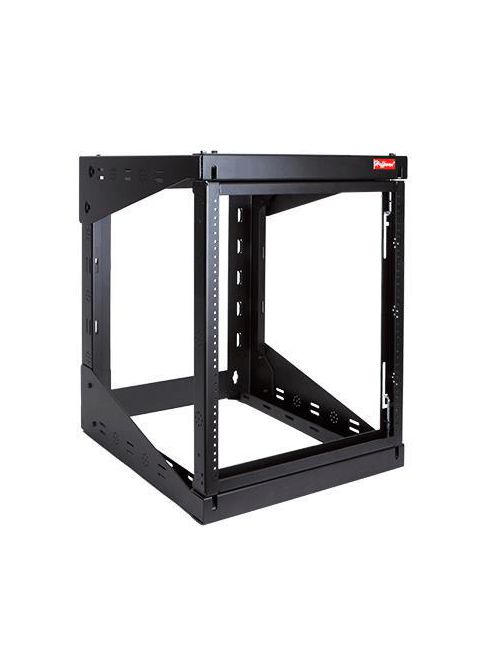 Hoffman E19SWM12U24 27.8 x 20.91 x 24.29 Inch 12-Unit Steel Swing-Out Wall Mount Cabinet Rack Hoffman E19SWM12U24 27.8 x 20.91 x 24.29 Inch 12-Unit Steel Swing-Out Wall Mount Cabinet Rack