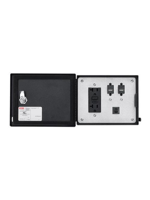 Hoffman HGF5USBUSB GFCI Receptacle Dual USB Data Interface Port Hoffman HGF5USBUSB GFCI Receptacle Dual USB Data Interface Port