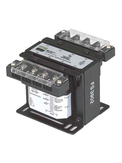 Product image for SolaHD E250TF 250 VA 600 VAC Primary 120 VAC Secondary Industrial Control Transformer