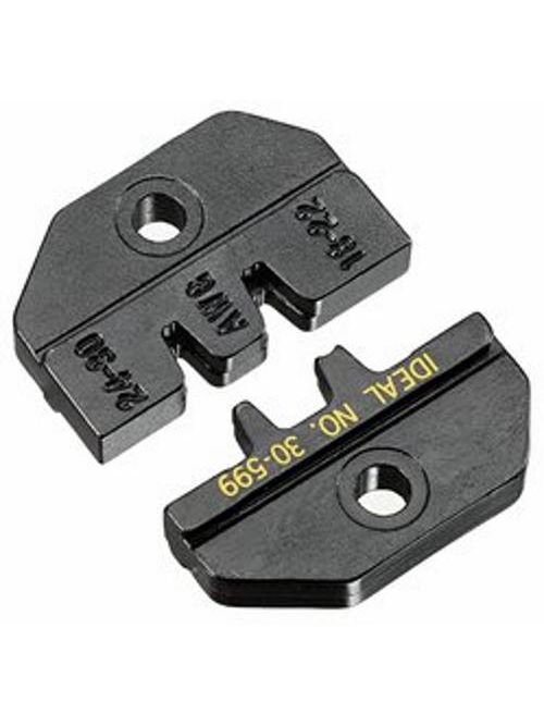 Product image for Ideal Industries 30-599 30 to 18 AWG Open Barrel Pin and Socket Ratcheting Crimping Tool with Die