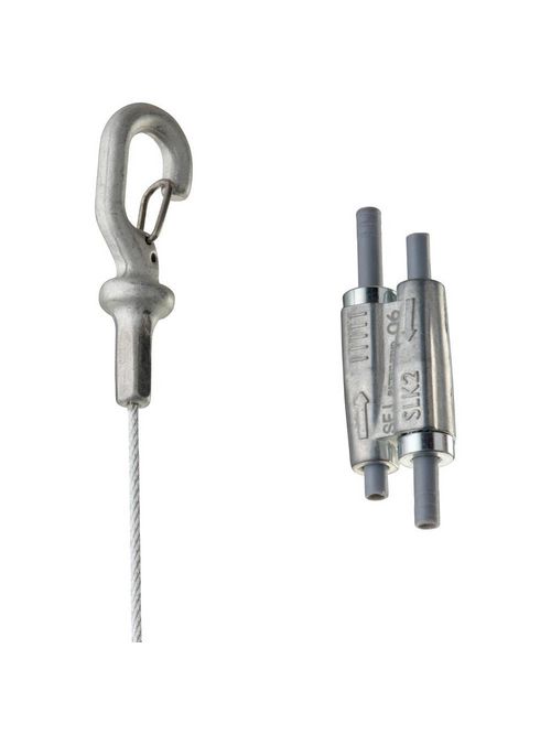 Caddy SLK15L2 20/Pack 1.5 mm x 6.6 Foot Electrogalvanized Steel Speed Link with Hook Caddy SLK15L2 20/Pack 1.5 mm x 6.6 Foot Electrogalvanized Steel Speed Link with Hook