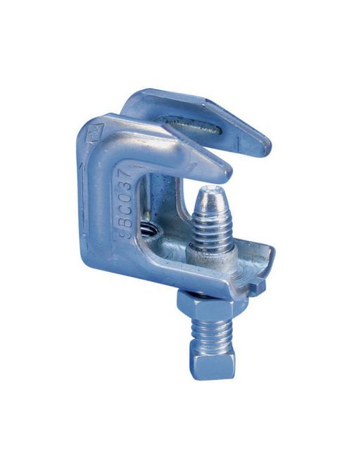 Product image for Caddy SBC037 Stamped Beam Clamp, Top Mount, 3/8" Rod, 3/4" Max Flange