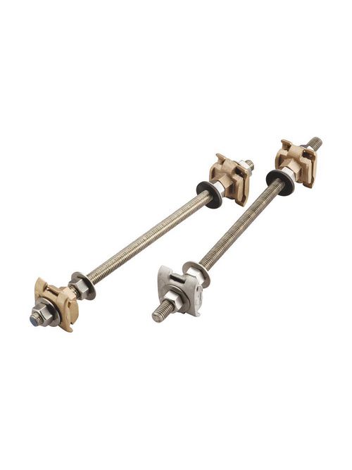 Product image for Erico LPC619 Through Wall/Roof Assembly, Parallel Conductor to Parallel Conductor, Copper, Stainless Steel 18-8 (EN 1.4305)