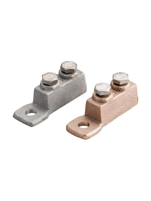 Product image for Erico LPA555 Cast Secondary Bonding Lug, Aluminum, Bare