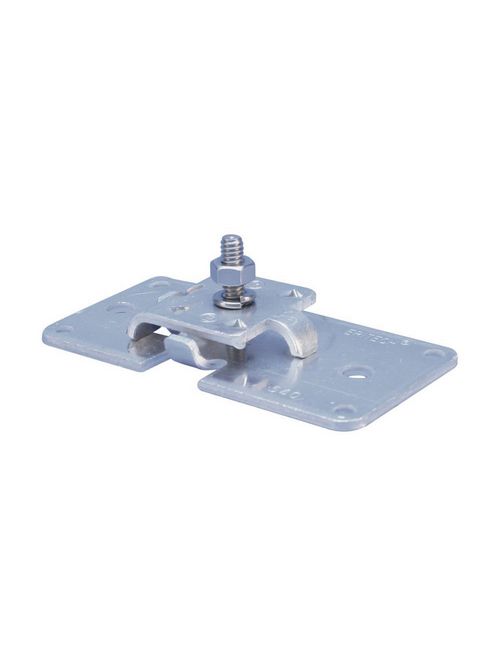 Product image for Erico LPA540 Stamped Bonding Plate, Aluminum, Bare