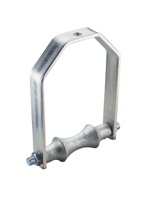 Product image for Caddy 6100800HD 610 One-Rod Roller Hanger, 8" Pipe, 7/8" Rod