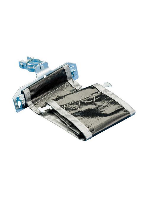 Product image for Caddy CAT425WMCD1B Adjustable Cable Support w/ Pedestal Clamp, 4", 6" dia, 3/4" Sq / 7/8"-1-1/8" Round Pedestal, 50lb Static Load