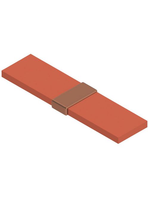 Product image for Erico BBCEG Busbar to Busbar, BB, 1/4" x 1 1/2", 1/4" x 1 1/2"