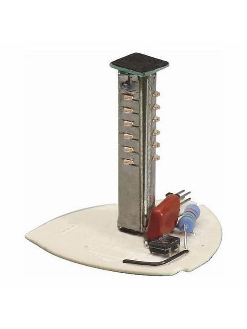 Product image for Edwards Signaling 102LS-SLEDR-G1 24 VDC 0.062 Amp Red Steady-On LED Stack Light