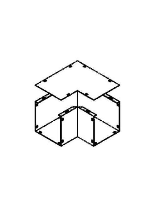 Product image for B-Line 1212 L SIDEGV 90 Degree Galvanized Elbow