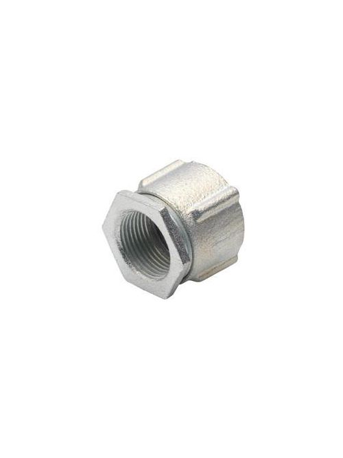 Bridgeport 1129 3-1/2" Three-Piece Conduit Coupling, Malleable Iron Bridgeport 1129 3-1/2" Three-Piece Conduit Coupling, Malleable Iron
