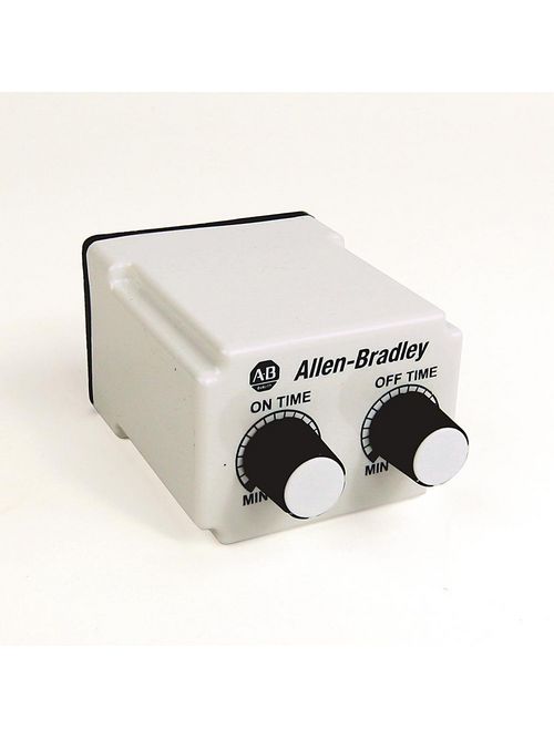 Allen Bradley 700-HV32BBU120 120 VAC/VDC 10 Amp 2-Pole DPDT Pin Terminal Repeat-Cycle Timing Relay Allen Bradley 700-HV32BBU120 120 VAC/VDC 10 Amp 2-Pole DPDT Pin Terminal Repeat-Cycle Timing Relay