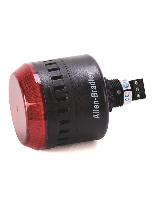 Allen-Bradley 855PC-B24ME822 Light and Sounder Combination Alarm Light Allen-Bradley 855PC-B24ME822 Light and Sounder Combination Alarm Light