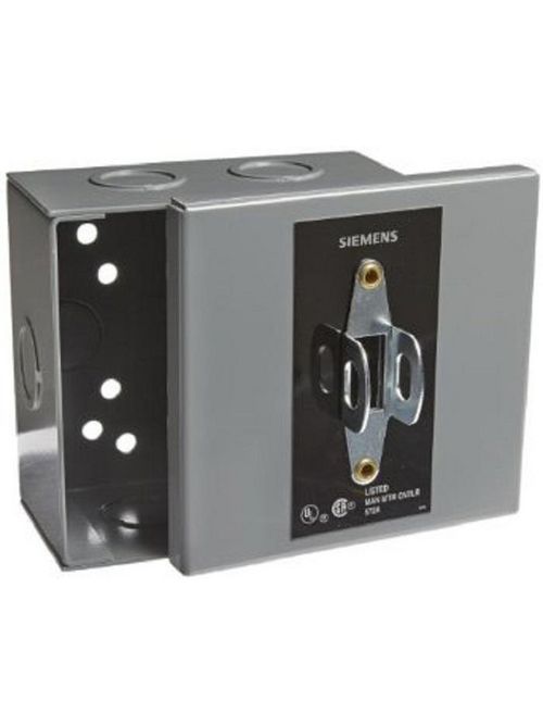 Product image for Siemens SMFKE2 NEMA Type 1 Enclosure for MMS Manual Control Switch