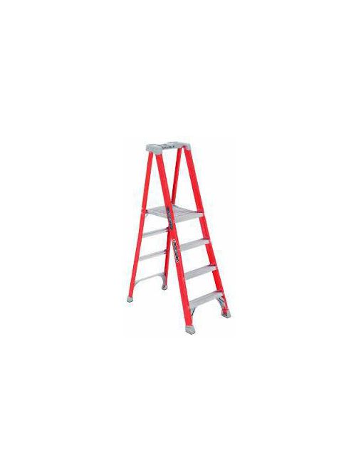 Product image for Louisville Ladder FXP1712  12ft Fiberglas Pro Platform Ladder, 300lb Rating