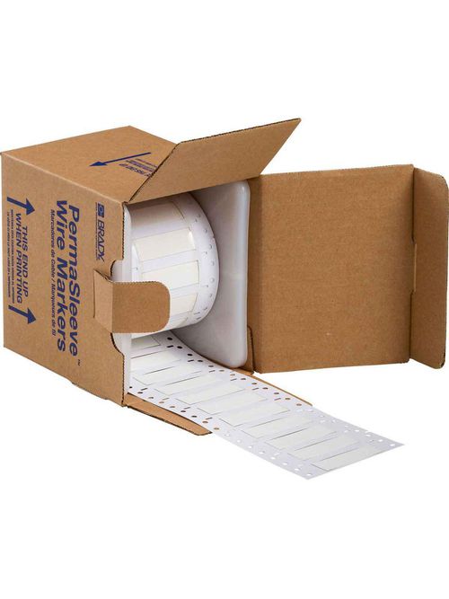 BRADY LSZH-500-2-WT-S Wire Mkr,THT, BRADY LSZH-500-2-WT-S Wire Mkr,THT,