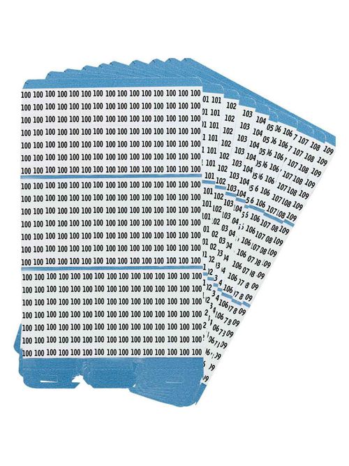 BRADY PWM-100-109 Wire Mkr,B500,1.5 BRADY PWM-100-109 Wire Mkr,B500,1.5