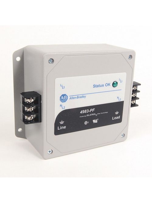 Allen Bradley 4983-PF120-02 2 Amp 120 VAC Flange Mount Filter Allen Bradley 4983-PF120-02 2 Amp 120 VAC Flange Mount Filter