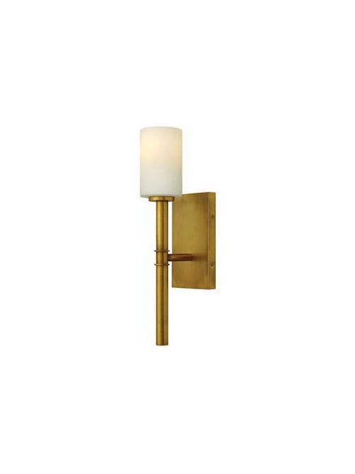 Product image for Margeaux 1 Light Wall Sconce - Vintage Brass
