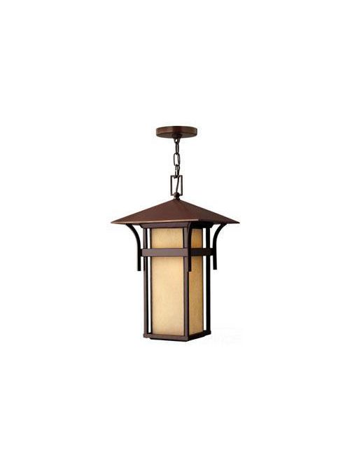 Product image for Harbor 1 Light Large Hanging Lantern - Anchor Bronze