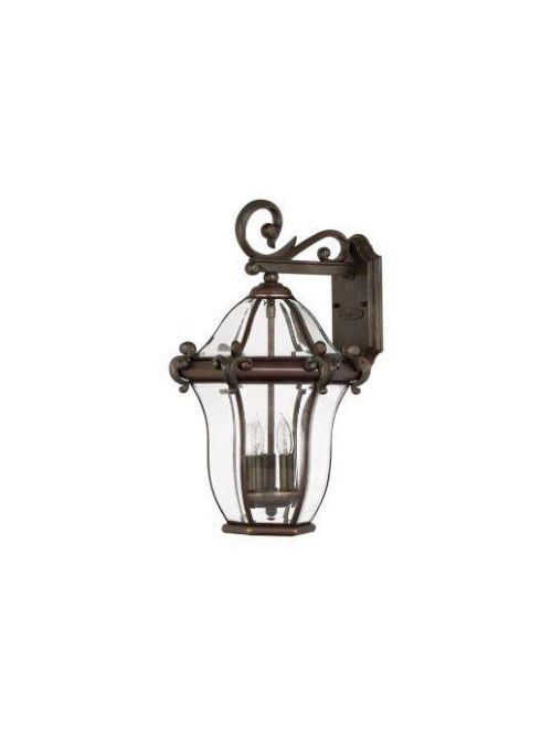 Product image for San Clemente 3 Light Medium Wall Lantern - Copper Bronze