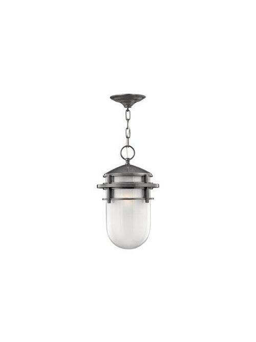 Product image for Reef 1 Light Large Hanging Lantern - Hematite