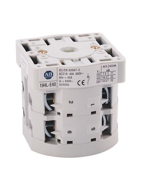 A-B 194L-E40-1754 40 A 194L Load Sw A-B 194L-E40-1754 40 A 194L Load Sw
