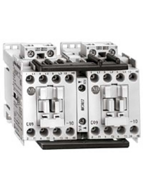 Allen-Bradley 104-C23B22 23 Amp IEC Reversing Contactor Allen-Bradley 104-C23B22 23 Amp IEC Reversing Contactor